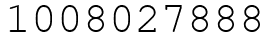 Число 1008027888.