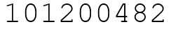 Число 101200482.