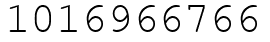 Число 1016966766.
