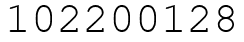 Число 102200128.