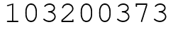 Число 103200373.