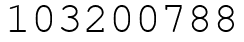 Число 103200788.
