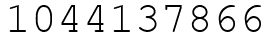 Число 1044137866.