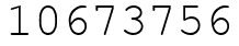 Число 10673756.