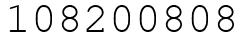 Число 108200808.