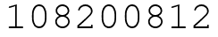 Число 108200812.