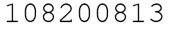 Число 108200813.
