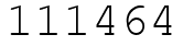 Число 111464.