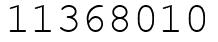 Число 11368010.