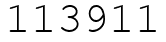 Число 113911.