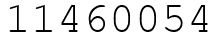 Число 11460054.