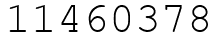 Число 11460378.