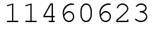 Число 11460623.