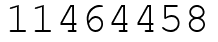 Число 11464458.