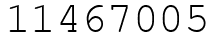 Число 11467005.