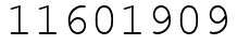 Число 11601909.