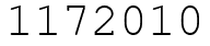 Число 1172010.