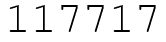 Число 117717.