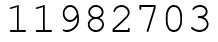 Число 11982703.