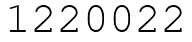 Число 1220022.