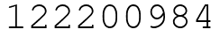 Число 122200984.
