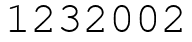 Число 1232002.