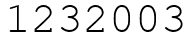 Число 1232003.