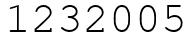 Число 1232005.