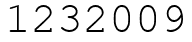 Число 1232009.