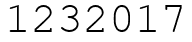 Число 1232017.