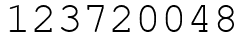 Число 123720048.