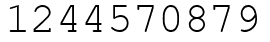Число 1244570879.