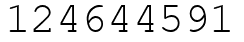 Число 124644591.