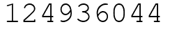 Число 124936044.
