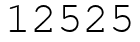 Число 12525.