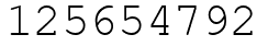 Число 125654792.