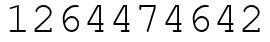 Число 1264474642.