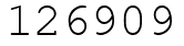Число 126909.