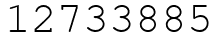 Число 12733885.