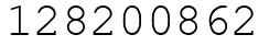 Число 128200862.