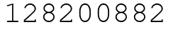 Число 128200882.