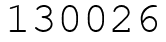 Число 130026.