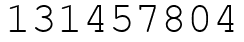 Число 131457804.