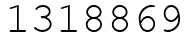 Число 1318869.