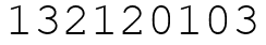 Число 132120103.
