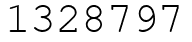 Число 1328797.
