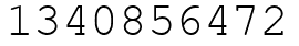Число 1340856472.