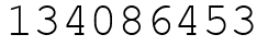 Число 134086453.