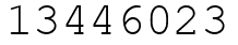 Число 13446023.