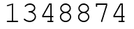 Число 1348874.